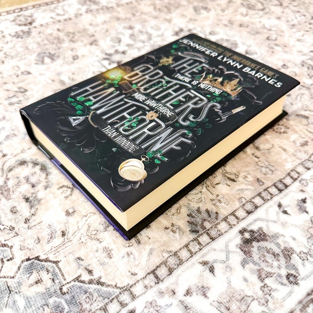 The Brothers Hawthorne by Jennifer Lynn Barnes Hardcover Book - Picture 4 of 4